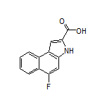 5-Fluoro-3H-benzo[e]indole-2-carboxylic Acid