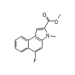 Methyl 5-Fluoro-3-methyl-3H-benzo[e]indole-2-carboxylate