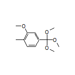 2-Methoxy-1-methyl-4-(trimethoxymethyl)benzene