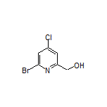 (6-Bromo-4-chloro-2-pyridyl)methanol