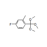 4-Fluoro-2-methyl-1-(trimethoxymethyl)benzene