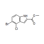 Methyl 5-Bromo-4-chloroindole-2-carboxylate