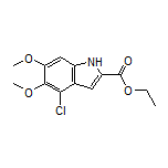 Ethyl 4-Chloro-5,6-dimethoxyindole-2-carboxylate