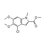 Methyl 4-Chloro-5,6-dimethoxy-1-methylindole-2-carboxylate