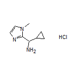 Cyclopropyl(1-methyl-1H-imidazol-2-yl)methanamine Hydrochloride