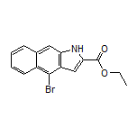 Ethyl 4-Bromo-1H-benzo[f]indole-2-carboxylate