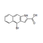 4-Bromo-1H-benzo[f]indole-2-carboxylic Acid