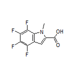 4,5,6,7-Tetrafluoro-1-methylindole-2-carboxylic Acid