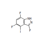 3,5,7-Trifluoro-4-iodo-1H-indazole