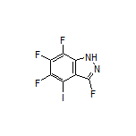 3,5,6,7-Tetrafluoro-4-iodo-1H-indazole