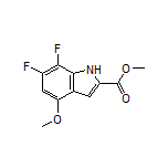 Methyl 6,7-Difluoro-4-methoxyindole-2-carboxylate