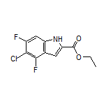 Ethyl 5-Chloro-4,6-difluoroindole-2-carboxylate