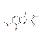 Methyl 4-Fluoro-5-methoxy-1-methylindole-2-carboxylate