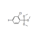 2-Chloro-4-iodo-1-(trimethoxymethyl)benzene