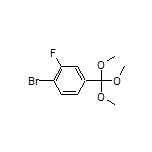 1-Bromo-2-fluoro-4-(trimethoxymethyl)benzene