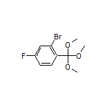 2-Bromo-4-fluoro-1-(trimethoxymethyl)benzene