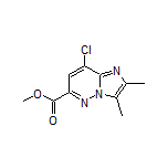 Methyl 8-Chloro-2,3-dimethylimidazo[1,2-b]pyridazine-6-carboxylate