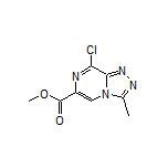 Methyl 8-Chloro-3-methyl-[1,2,4]triazolo[4,3-a]pyrazine-6-carboxylate