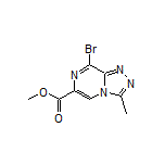 Methyl 8-Bromo-3-methyl-[1,2,4]triazolo[4,3-a]pyrazine-6-carboxylate