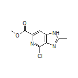 Methyl 4-Chloro-2-methyl-1H-imidazo[4,5-c]pyridine-6-carboxylate