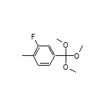 2-Fluoro-1-methyl-4-(trimethoxymethyl)benzene