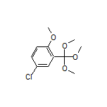 4-Chloro-1-methoxy-2-(trimethoxymethyl)benzene