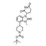 3-[4-(1-Boc-4-piperidyl)-3-methyl-2-oxo-2,3-dihydro-1-benzimidazolyl]piperidine-2,6-dione