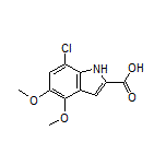 7-Chloro-4,5-dimethoxyindole-2-carboxylic Acid