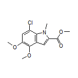 Methyl 7-Chloro-4,5-dimethoxy-1-methylindole-2-carboxylate