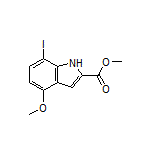 Methyl 7-Iodo-4-methoxyindole-2-carboxylate