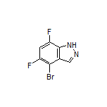 4-Bromo-5,7-difluoro-1H-indazole