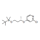 (S)-4-[[4-[(tert-Butyldimethylsilyl)oxy]-2-butyl]oxy]-2-chloropyridine