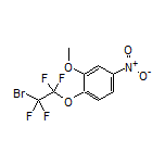 1-(2-Bromo-1,1,2,2-tetrafluoroethoxy)-2-methoxy-4-nitrobenzene