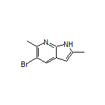 5-Bromo-2,6-dimethyl-7-azaindole