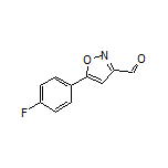 5-(4-Fluorophenyl)isoxazole-3-carbaldehyde