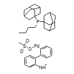 Di(1-adamantyl)(butyl)phosphine[2’-(methylamino)-2-biphenylyl][(methylsulfonyl)oxy]palladium(II)