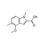 4-Methoxy-1,5-dimethylindole-2-carboxylic Acid