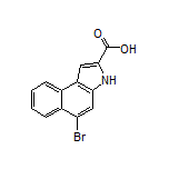 5-Bromo-3H-benzo[e]indole-2-carboxylic Acid