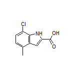 7-Chloro-4-methylindole-2-carboxylic Acid