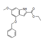 Ethyl 4-(Benzyloxy)-6-methoxyindole-2-carboxylate