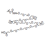 2,2-Dimethyl-4-oxo-3,8,11,14,17,20,23,26,29,32,35,38,41,44,47,50,53,56,59,62,65,68,71,74,77-pentacosaoxa-5-azaoctacontan-80-oic Acid