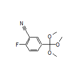 2-Fluoro-5-(trimethoxymethyl)benzonitrile