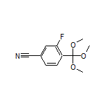 3-Fluoro-4-(trimethoxymethyl)benzonitrile