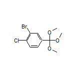 2-Bromo-1-chloro-4-(trimethoxymethyl)benzene