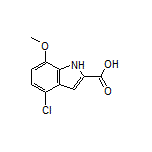 4-Chloro-7-methoxyindole-2-carboxylic Acid