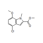 Methyl 4-Chloro-7-methoxy-1-methylindole-2-carboxylate