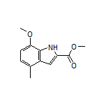 Methyl 7-Methoxy-4-methylindole-2-carboxylate