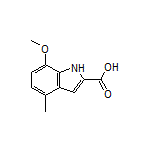 7-Methoxy-4-methylindole-2-carboxylic Acid