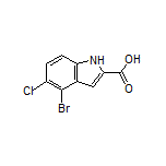 4-Bromo-5-chloroindole-2-carboxylic Acid