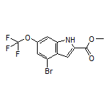 Methyl 4-Bromo-6-(trifluoromethoxy)indole-2-carboxylate